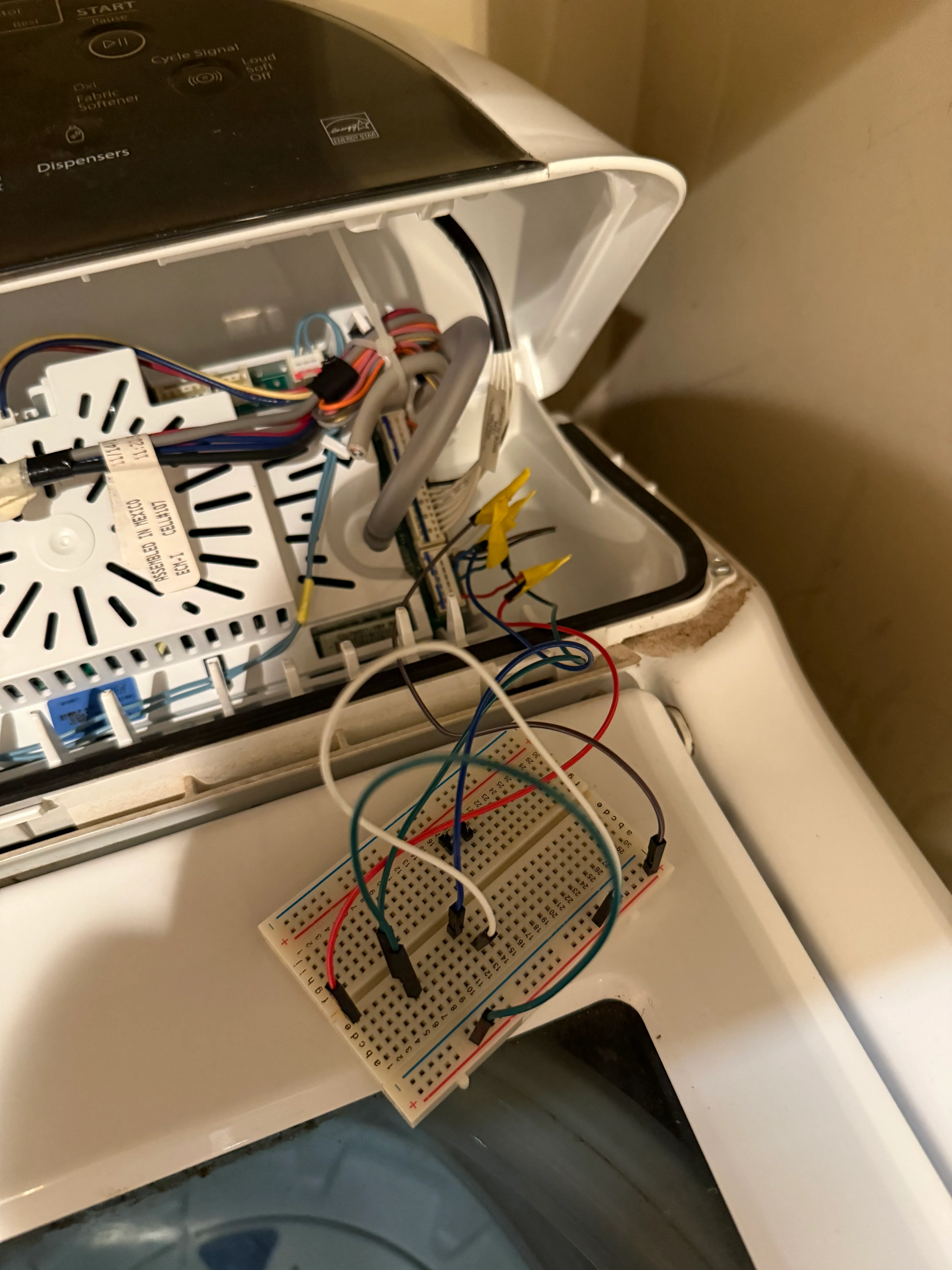 Breadboard jumper panel